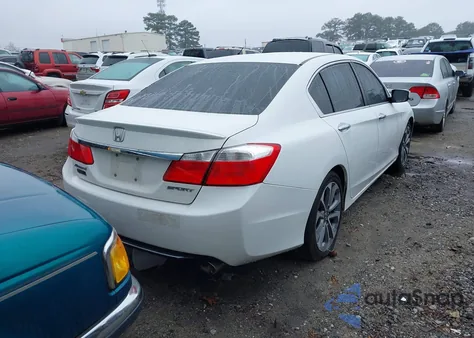 2013 Honda Accord Sport from USA, damaged, VIN 1HGCR2F52DA105058